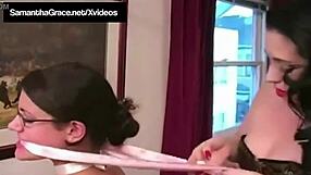 Femdom Samantha Grace spanks ballet babe Penny Barber