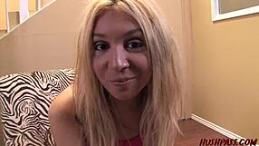 Teen Feels Intense Whitezilla Pleasure