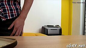 رفع إباحية مثلية مجانية يصدم برفع شفاه خام مفصل