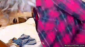 Blonde Teen Camgirl In See Through Bra