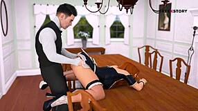 Nurse Cora Catches John and Lemon Having Sex in Hospital