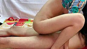 Aunty gets drilled by teen boy in raw Hindi audio.