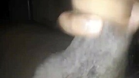 Gay Man Strokes Cock in Midnight Homemade Session