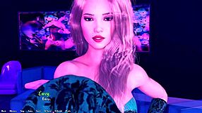 Busty stripper gives private dance. Sloppy blowjob leads to anal creampie.