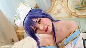 Check out ex-Japan idol Ringo Fujii rocking cosplay for some steamy fun in this sample