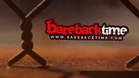 Intense bareback fucking at the bar!