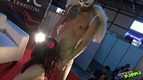 Ever caught a demon and angel getting wild in public?