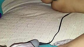 Asian Amateur Uses Hairy Rabbit Toy For Solo Masturbation