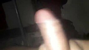 Gay Man Strokes Cock in Midnight Homemade Session