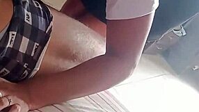 Mexican students caught in intense anal action with eager classmate