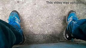 gay brasileiro masturbating in the woods