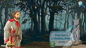 Greedy wife in anime needs huge monster cock for fucking.