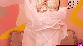 Big Booty Milf Stephanie Manescu Undresses And Rips Clothes Showing Natural Tits