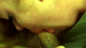 White girl eagerly sucking teen cock