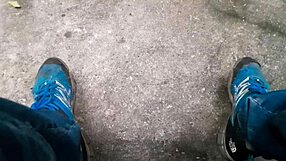 gay brasileiro masturbating in the woods