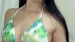 gabbie luna gets her ass fucked hard by two guys, squirting and begging for more in this brazilian anal scene.