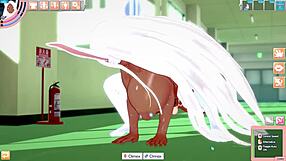 Bunny With Big Ass Fucked To Orgasm In Hentai Game