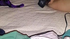 Asian Amateur Uses Hairy Rabbit Toy For Solo Masturbation