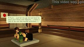 Girl Sneaks into My Cave, So I Deliver a Hard Pounding