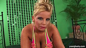 busty young 18+ lucie peeing solo