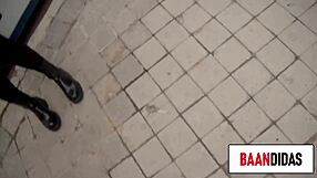 latina cosplayer deepthroats cock bent over