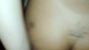 Shemale Enjoys Sex with Chubby White Guy