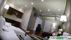 Romi Rain gets fucked in every position by giant cock