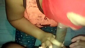 Wow, my Colombian milf delivers huge blowjob!