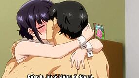 العجوز يرش في أنيميشن باباكو جي دي! جسدها العذري يرتجف في مشهد هينتاي قاسي.