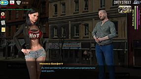 fashionbusiness reveals tits in alley e1 58 scene