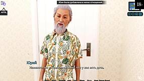 complete gameplay sunshine love part 5 with asian petite redhead in dress