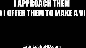 Latino Boy Paid for Anal and Blowjob with Gay Stranger in POV Street Movie