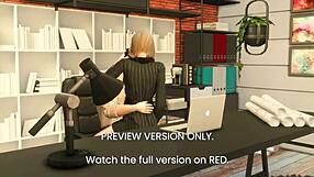 mr perfectly fine - 3d hentai preview at office