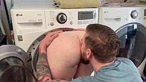 I Fuck My Big Booty Stepmom Stuck in Washer - Steve Rickz