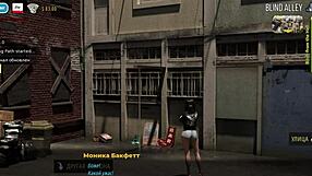 fashionbusiness reveals tits in alley e1 58 scene