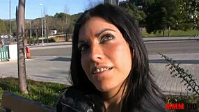 I fucked cute latina teen outdoors