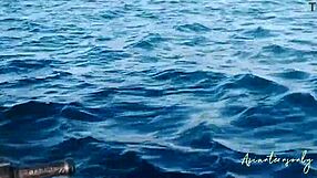 had a blast with jet ski before a hot cumshot in pussy on beach