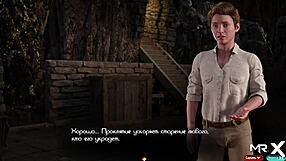 tongue runs fast on cock suggestively