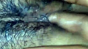 pussy jacking off only with close up licking and creampie