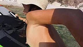 wild anal orgasm on the sup