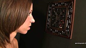 Jada Stevens Sucks Big Black Cock Gloryhole Facial