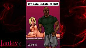 Old wife takes monster cock in river