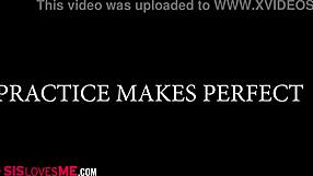 Giving Aubry A Hand With Handjob, Flashing, In Miniskirt, On Sofa, Pov, With Cock And Tits