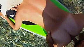 wild anal orgasm on the sup