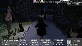 Are you watching Sereka-san masturbate in her naked coat outdoors without getting caught?