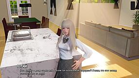 Asian student completes ripples gameplay part 1