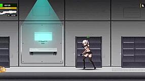 Anime hentai game with big tits getting wild action