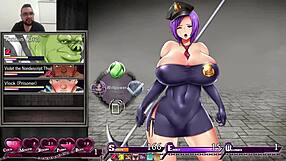 Karryn experiences detailed prison scenes in hentai game