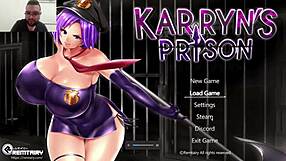 Karryn experiences detailed prison scenes in hentai game