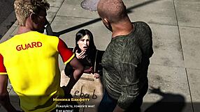 fashionbusiness reveals tits in alley e1 58 scene